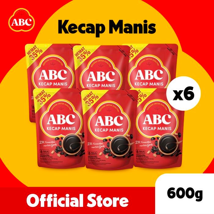 

Pilihan- Abc Kecap Manis 600 Gr - Multipack 6 Pcs