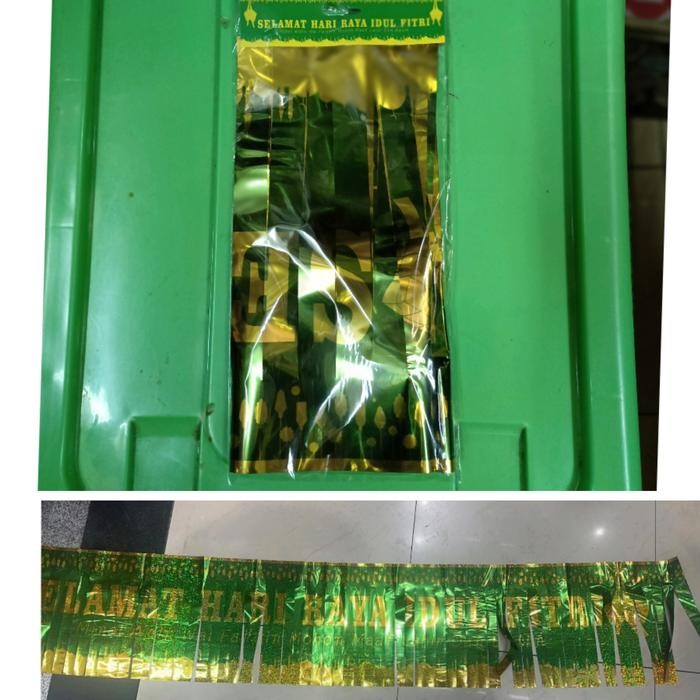 Banner rumbay idul Fitri / backdrop selamat hari raya idul fitri