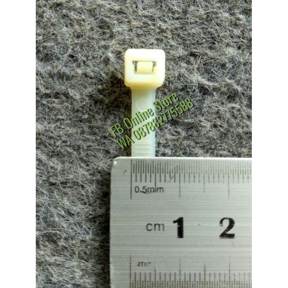 

Kabel Ties / Cable Tie Putih 30 Cm Lebar 5Mm Kualitas Terbaik