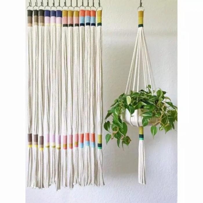 

Tali gantungan pot (tali macrame)