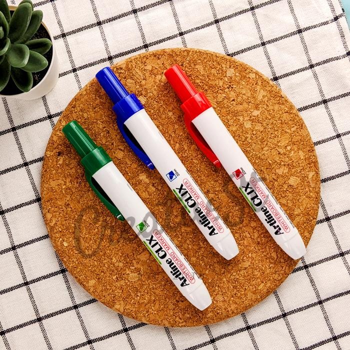 

ARTLINE Clix Spidol Whiteboard Marker Papan Tulis EK-573 Retractable Clicker (1 PCS)