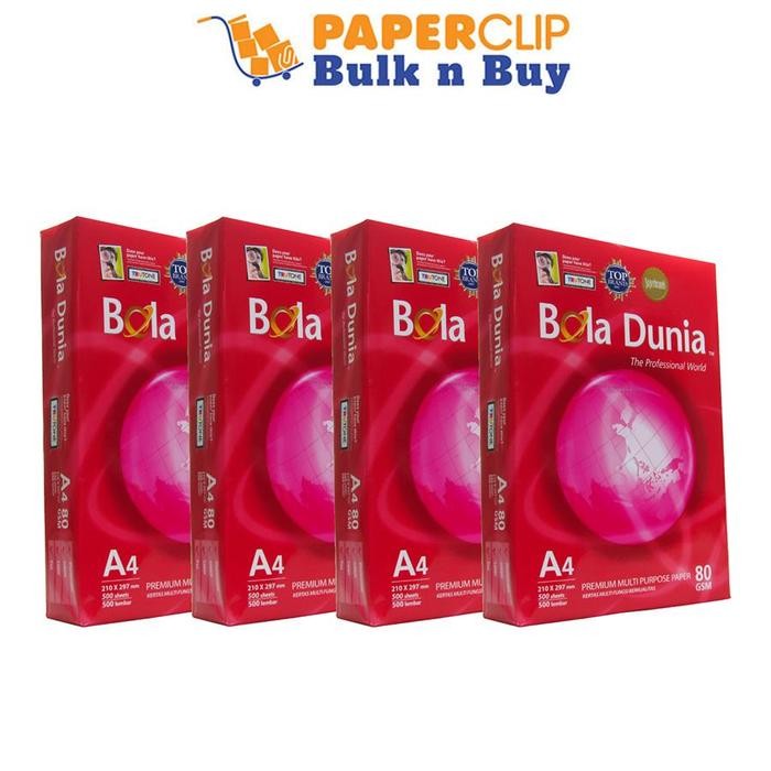 

KERTAS FOTO COPY BOLA DUNIA 80 A4