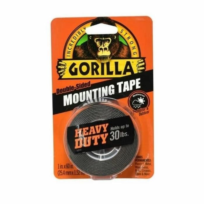 

Gorilla Double Tape Heavy Duty 2.5 Cm