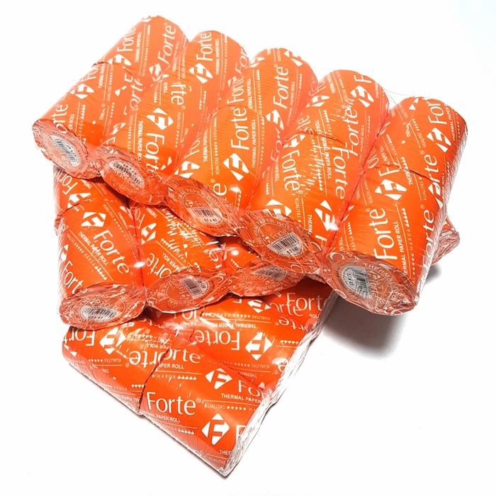 

Harga Grosir (1Karton/120Roll)Paper Thermal Forte 57X47/58X48O Riginal