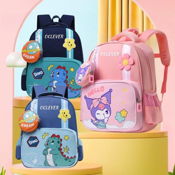 

BK235 - Tas Sekolah 1 Set Lengkap Ransel Anak Sekolah Tas Sekolah Anak Tas Ransel Sekolah Ransel