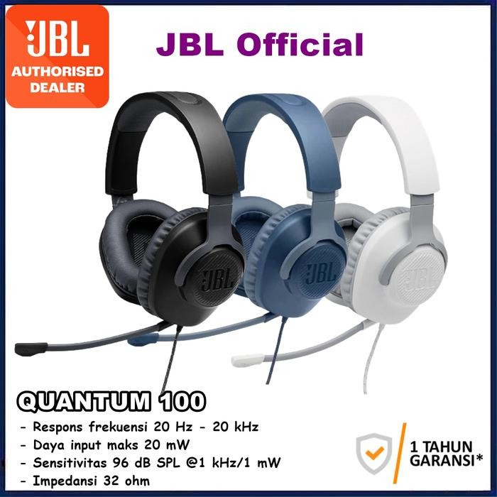 Jbl Quantum 100 Gaming Headphones Jblq100 Q100 Q 100 Headset Jbl