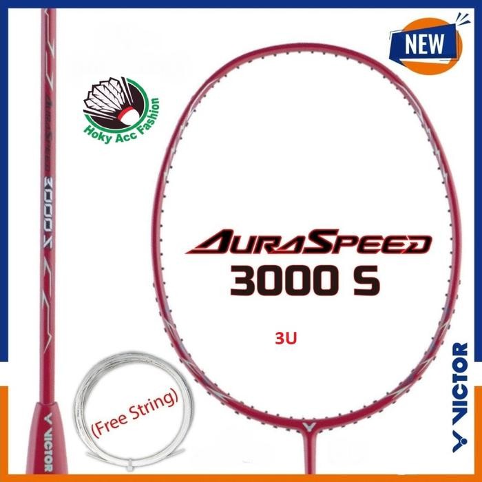 Raket Badminton Victor Auraspeed 3000 / ARS3000 / ARS 3000 S Original