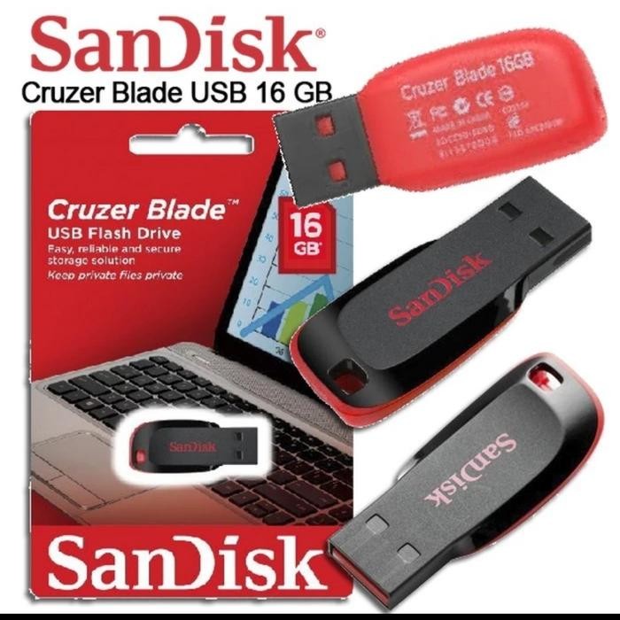 Terbaik Flashdisk Sandisk 16Gb Ori 100% Ori