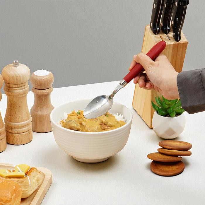 Appetite Set 16 Pcs Hugo Alat Makan - Merah