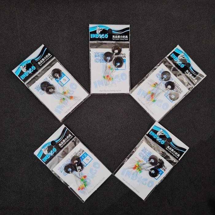 Grosir Stopper Pancing Isi 100Pcs/Ukuran Termurah