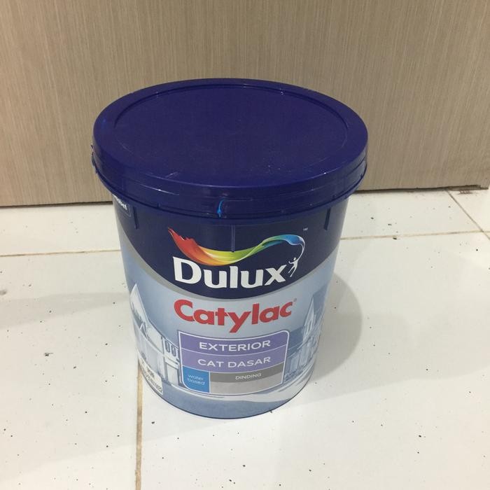 Terbaik Cat Tembok Dulux Catylac Dasar Interior 4 Kg, Exterior 4 Kg 100% Ori