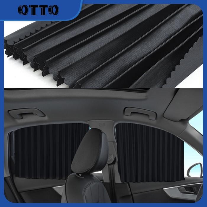 OTTO4pcs Tirai Jendela Mobil Gorden Mobil Tirai Mobil Kaca Samping Tirai Magnet Sunshade Tirai Mobil