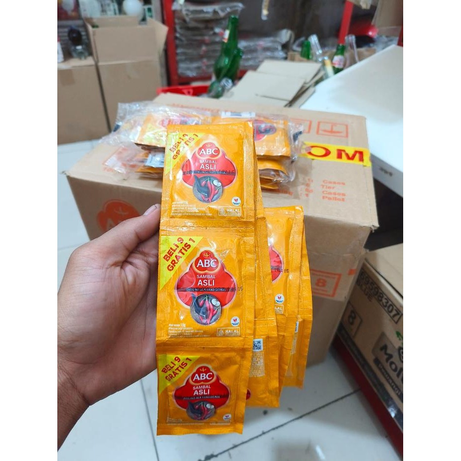 

Pilihan- Abc Sambal Asli @1000 (1 Pack Isi 10 Sachet)