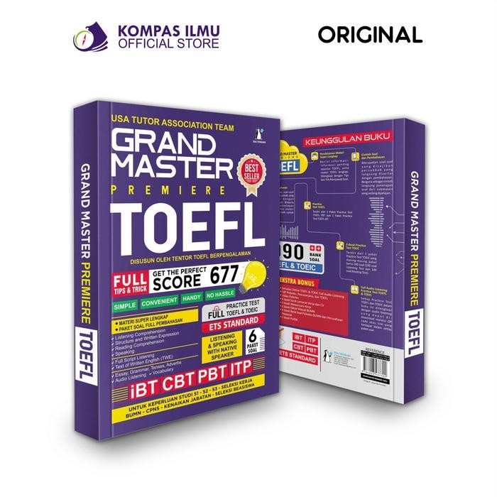 

Buku Grand Master Premiere TOEFL (Edu Penguin)