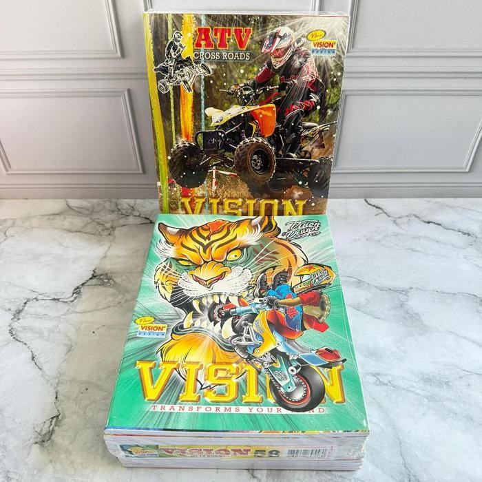 

OJ SATU PACK ( 10 PCS ) Buku Tulis Vision 58 Lembar