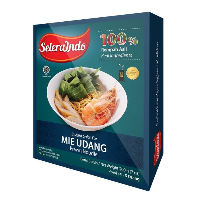 

Stok Baru Bumbu Mie Udang Selera Indo