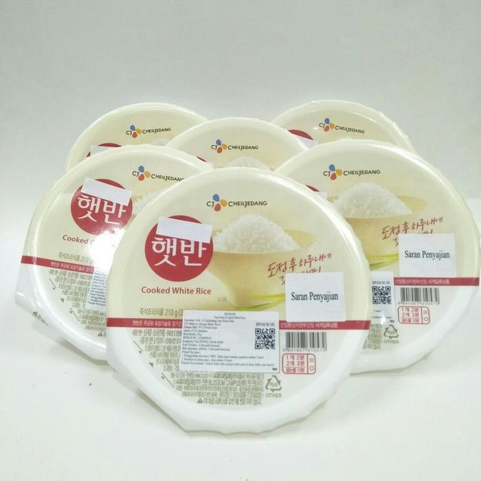 

Stok Baru Nasi Instan /Cooked White Rice 210gr