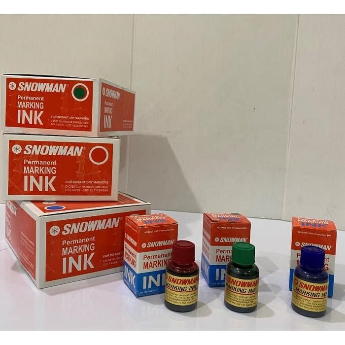 

New Refill Spidol Permanent Snowman MIG-20 (Untuk G-12 &AG-12)