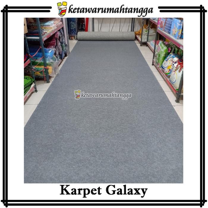 RJ Karpet Galaxy 15mtr x 2mtr Bahan Tebal Bahan Bludru Tebal Kurang Lebih 2,5mm ketawarumahtangga