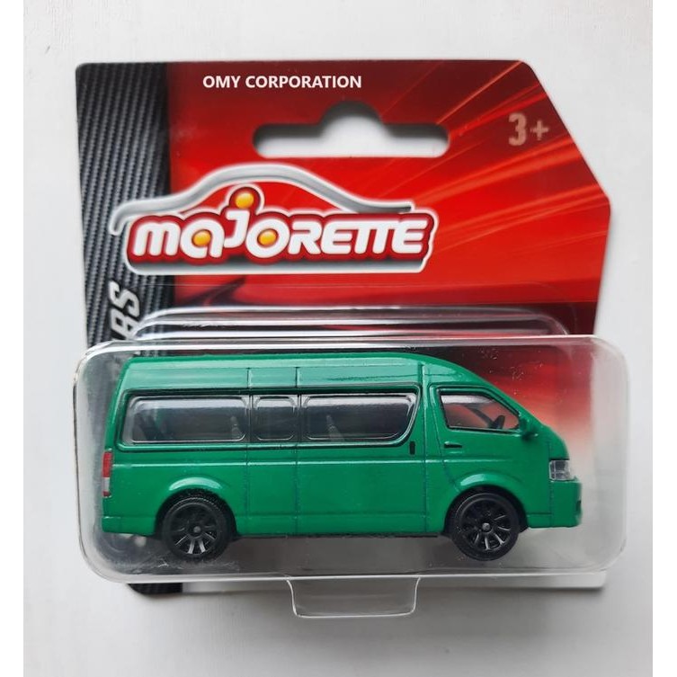 Pilihan- Diecast Majorette Hiace 1/64 Majorette Hiace Hijau Majorette Toyota Hiace Hijau Osca