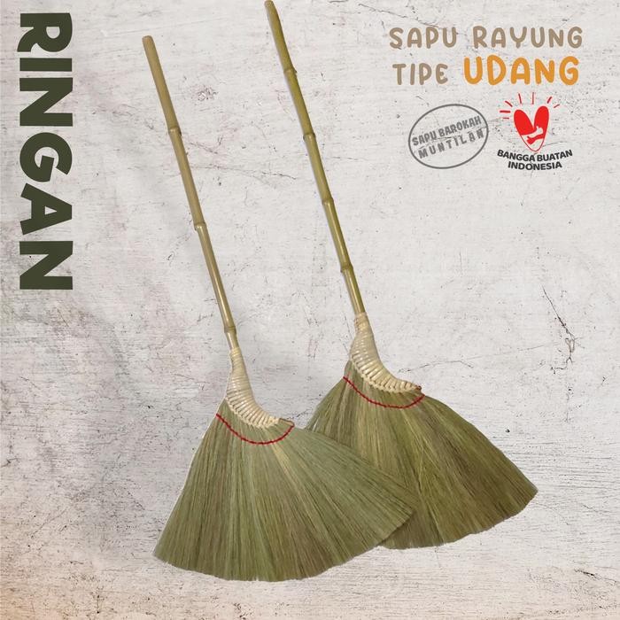 Pilihan- Sapu Lantai Ijuk Rayung Kuat Muntilan, Tipe Sapu Udang