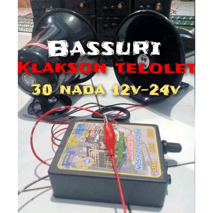 Ready KLAKSON BASURI ELEKTRIK 30 NADA VERSI TOA 12VOLT - 24VOLT