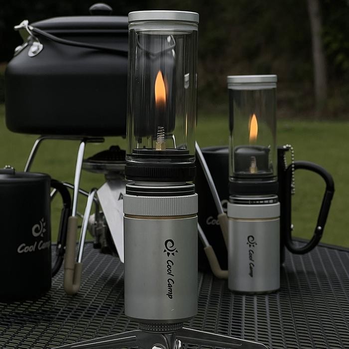 NEW COOLCAMP Portable Gas Lantern Lampu Lilin Gas Outdoor Camping