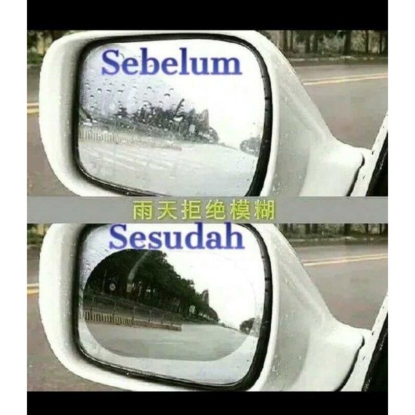 Jual Anti Fog Stiker Anti Air Sticker Stiker Kaca Mobil