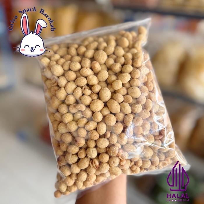 

Kacang Telur Gurih Manis 1kg - Snack Cemilan Camilan Food Kering Makanan