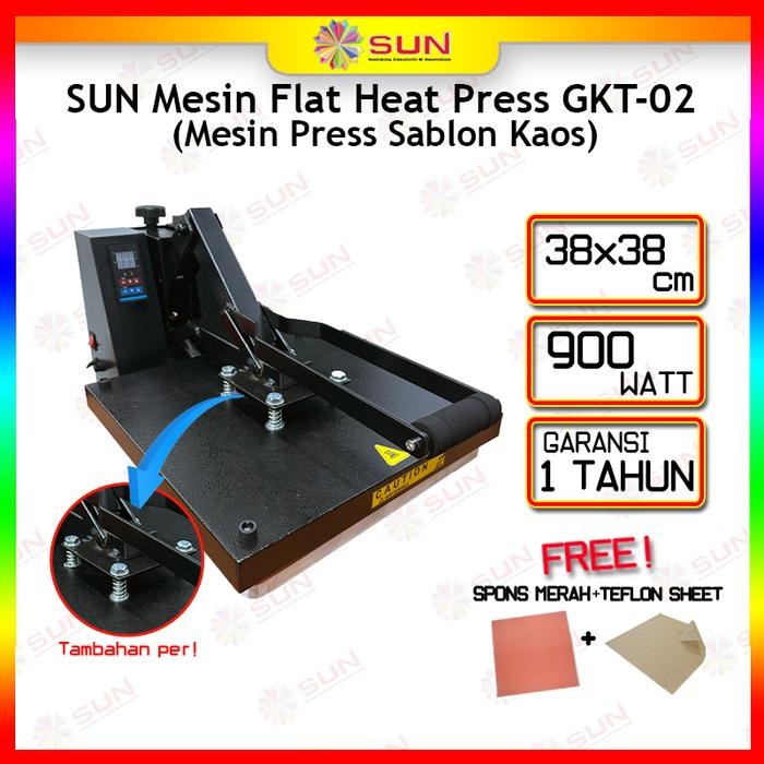 Mesin Press Kaos Sablon Digital Flat Series GKT