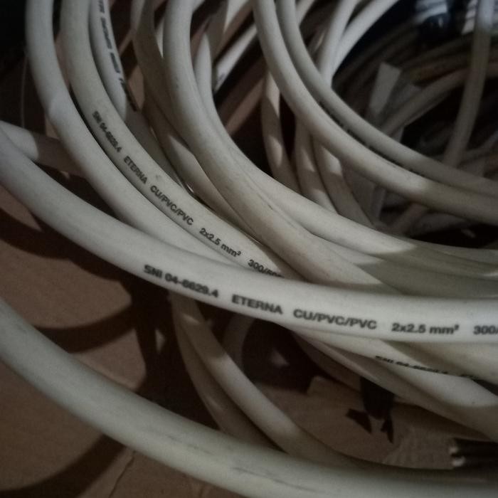 Kabel Eterna 2X1.5 Meteran