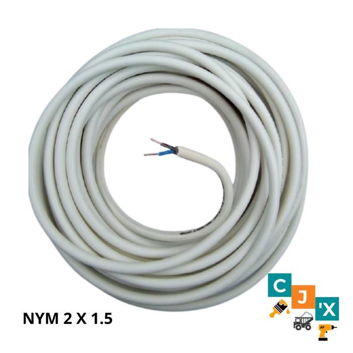 Kabel Eterna Nym 2 X 1.5 Meteran / Kabel Eterna Nym 2X1.5 Permeter