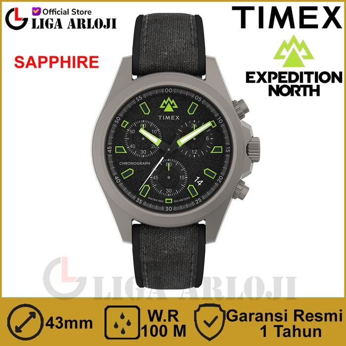 JUAL TIMEX TW2V96300 Jam Tangan Pria Analog Expedition North Chronograph