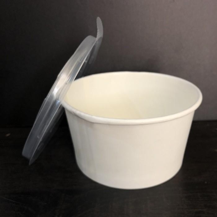 Paper Bowl+Tutup / Mangkuk Kertas
