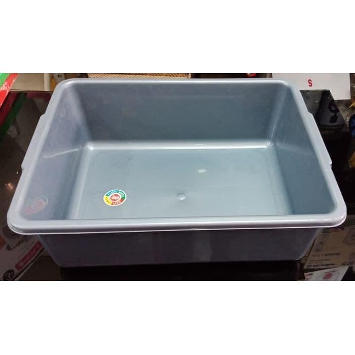 BASKOM PLASTIK / BASKOM KOTAK / BAK SEGI SILVER KOMET STAR KOREA BESAR