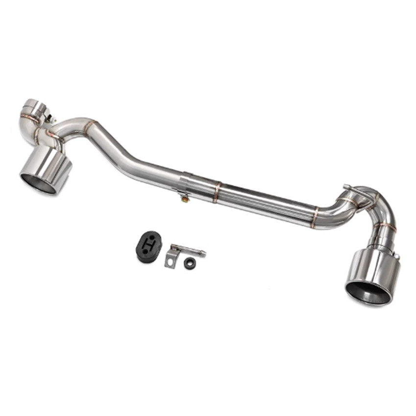 Stainless Steel Dual Exhaust Tip For BMW E90 E92 320i 318i 325i 2016-2013 Exhaust Pipe Muffler