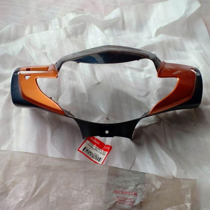 Cover Batok Totok Lampu Depan Honda Supra X 125 X125 Oren Orange Ori