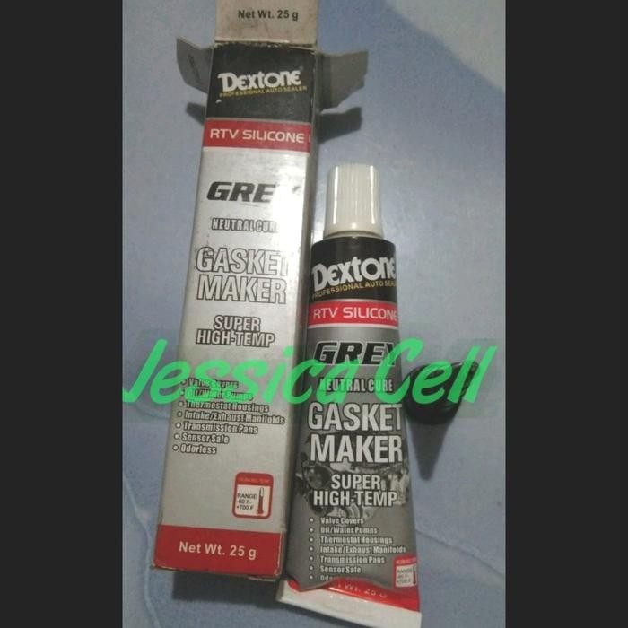 LEM RTV GASKET MAKER GREY 25 GRAM DEXTONE