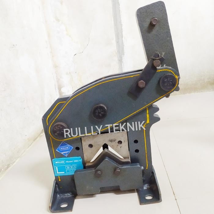 Paling Baik Alat Potong Besi Siku Manual / Gunting Besi Siku Muller 06N/5 Terlariss 