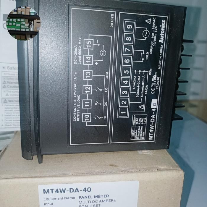 PANEL METER MT4W-DA-40 AUTONICS ORIGINAL
