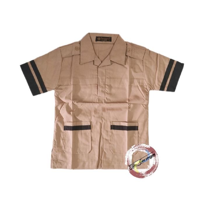 Baju Seragam SD Lengan Pendek Siaga Pramuka Merk Seragam Kemeja Seragam Sekolah