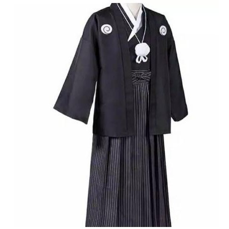 DISKON KIMONO YUKATA PRIA NARUTO PAKAIAN TRADISIONAL JEPANG COSTUME READY STOCK