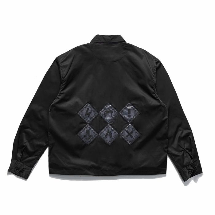 DOMINATE - CLASSIC ZIPUP JACKET BLACK