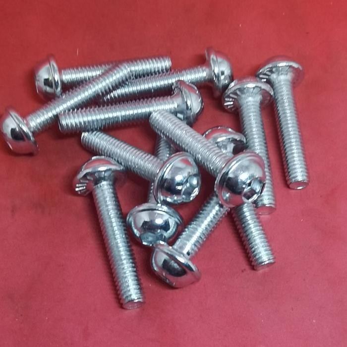 Baut L Payung M6X30 Putih