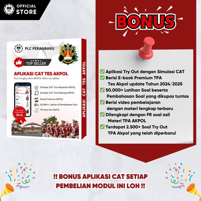 Buku Tpa Akpol Tes Potensi Akademik Akpol Terbaru Modul Tpa