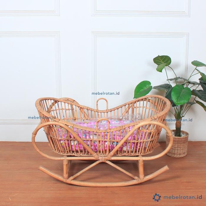 TGR Ayunan box bayi rotan baby bassinet