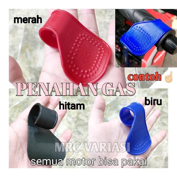 TERMURAH PENAHAN GAS GRIP MOTOR AKSESS MOTOR VARIASI MOTOR STANG ANTI PEGAL TAHANAN 1 PCS WARNA