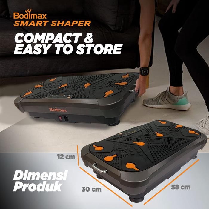 BODIMAX SMART SHAPER - Slim Vibration Machine / Massager trainer plate