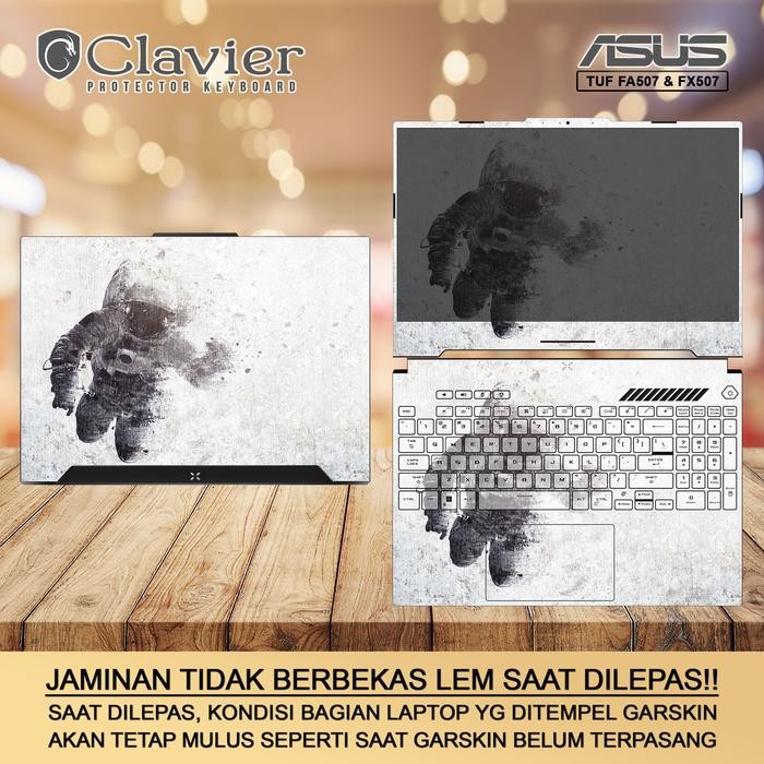 Cover Garskin Laptop Asus TUF Gaming A15 FA507 FA507X FA507XI Bening