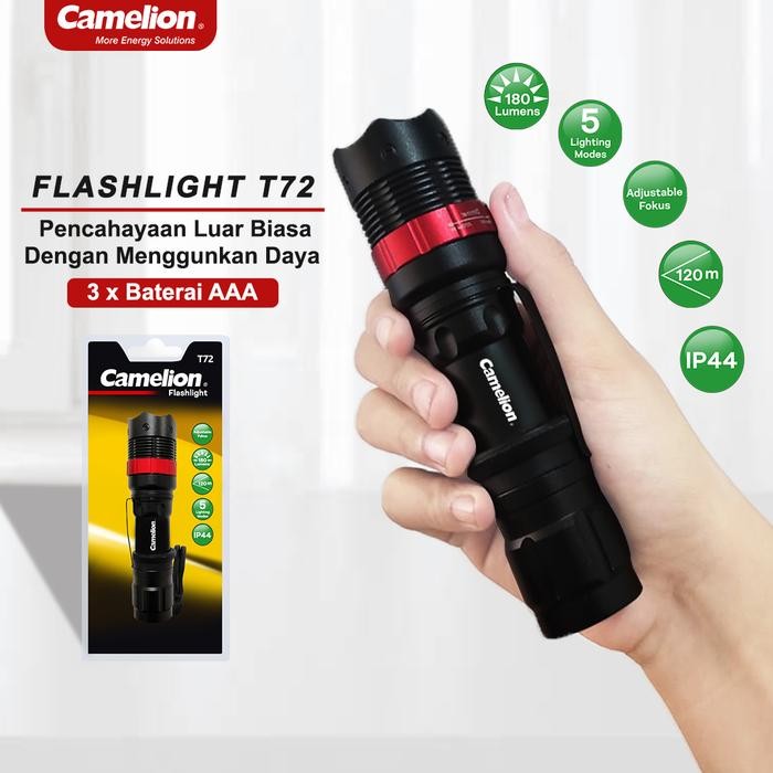 Camelion Senter LED T72 - Camelion Flashlight T72